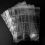 Coin Collecting Pages 5 Sheets 12 Pockets Standard 9Hole Coin Pocket Inserts - Image 3
