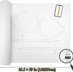 MEARCOOH EVA Foam Cosplay White 3mm Thick Large 35.5" x 59" Sheet Premium High - Image 2