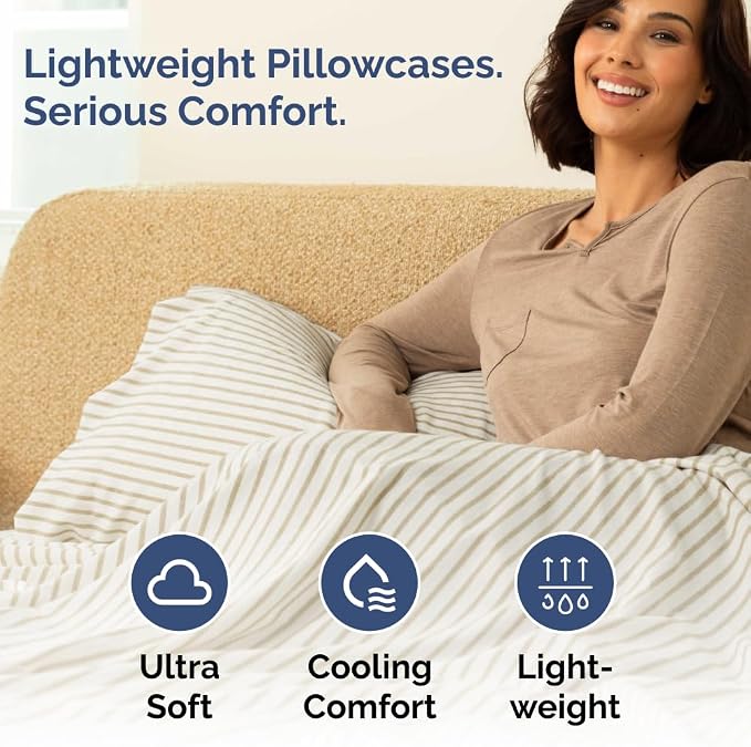 Queen Pillow Cases Set of 4 - Image 3