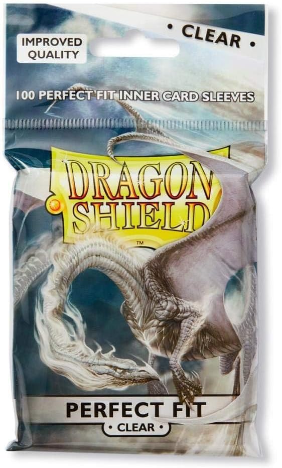 2 Packs Dragon Shield Inner Sleeve Clear Standard Size 100 ct Card Sleeves - Image 7