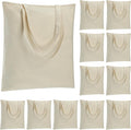 Carbrea 12 Pack Large Canvas Tote Bag by Carbrea