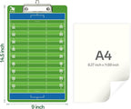 WISYOK Football Clipboard for Coaches, Dry Erase | Double Sided, for Football - Image 2