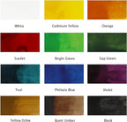 Mont Marte Acrylic Ink Premium 12pc x 20ml, Acrylic Inks - Image 3