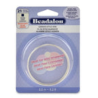 Beadalon German Style Wrapping Wire, 21 Gauge, 2.5 m / 8.2 ft by Beadalon