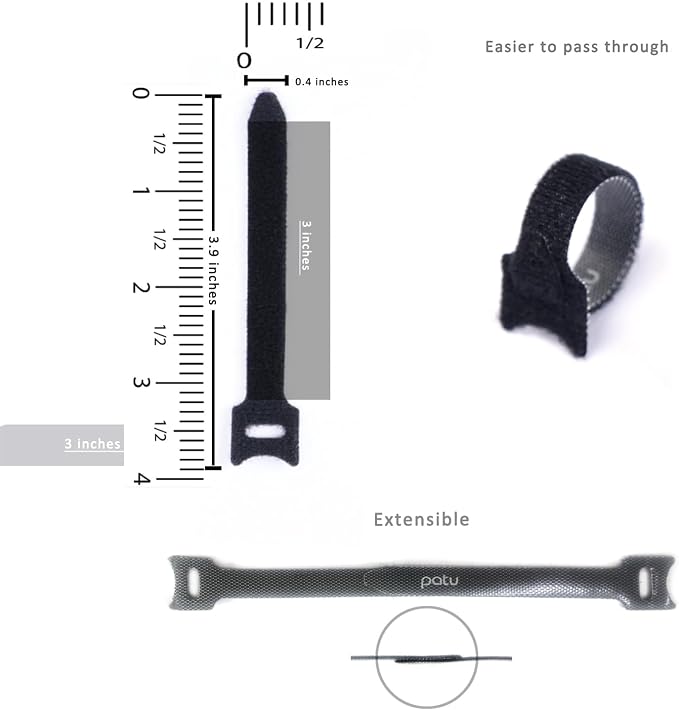 Patu Reusable Fastening Cable Ties - Image 5