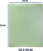 Pacific Arc Vinyl Board Cover. Self Healing and Stain Resistant Green/Ivory - Image 2