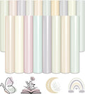 Tintnut Pastel Boho HTV Heat Transfer Vinyl, easy cut & weed, stretch washable by Tintnut