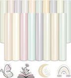 Tintnut Pastel Boho HTV Heat Transfer Vinyl, easy cut & weed, stretch washable by Tintnut