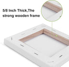 4 Packs Stretched Canvases for Painting - Image 5