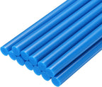 uxcell Mini Hot Glue Sticks for Glue Gun 11mm x 200mm Peacock Blue 12pcs by uxcell
