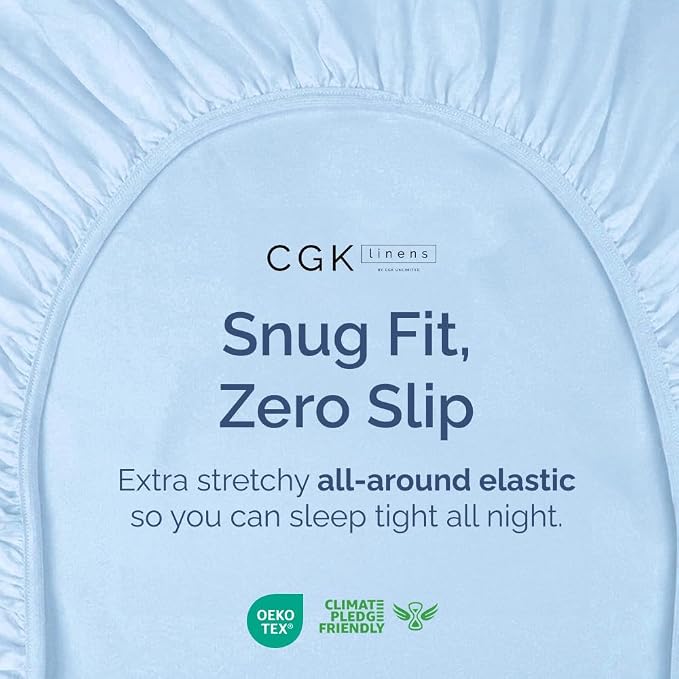Split King Fitted Bed Sheet - Image 2