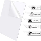 6 Pack Clear Plexiglass Sheets 8×10" Acrylic Plexiglass Sheets - Image 3