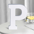 White Wooden Letters 8 Inch for Wall Decor, Large Unfinished Wood Letters for by SETNDTS