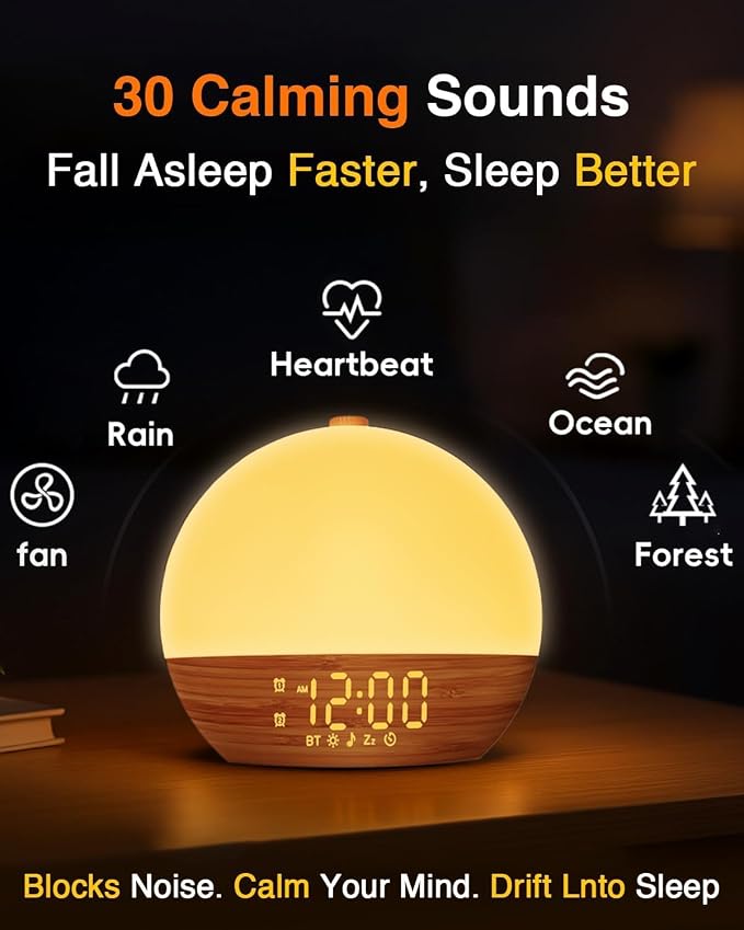 Sunrise Alarm Clock with Sound Machine - Image 5