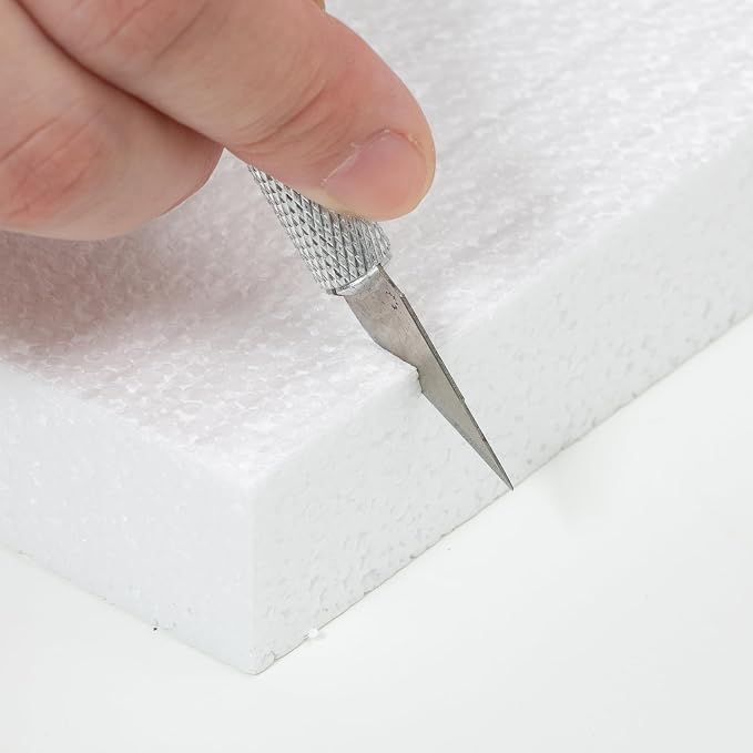 Crafare Large Craft Foam Block 14x7x4inch Foam Blocks Polystyrene Foam Brick - Image 8