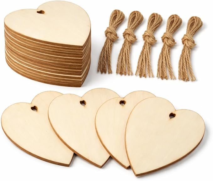 Unfinished Wooden Ornaments by Zpallmeo