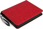 GERMUN 3 Ring 9 Pocket Zipper Card Binder, 720 Double Sided Standard PU Trading - Image 6