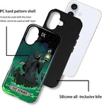 ZHEGAILIAN Case for iPhone 16, The Hermit Night Skull Durable Shockproof - Image 4