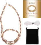 4mm Matte Gold Hematite Bead, 15-Inch Matte Round Loose Stone Beads by THRELE