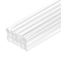MECCANIXITY 30pcs Acrylic Square Rods 3/16" x 12" Clear Acrylic Dowel Rods by MECCANIXITY