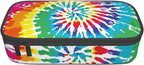 Colorful Tie Dye Rainbow Pencil Case Organizer Big Capacity Pencil Pouch - Image 9