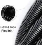 ZhiYo 50FT 3/4” Wire Loom Split Tubing Auto Wire Conduit Flexible Cover | High - Image 4