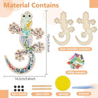 WEBEEDY 2 Set Lizard Mosaic Tiles Kit - Image 2