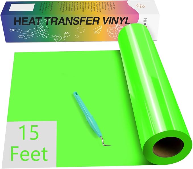 HTVRONT Heat Transfer Vinyl HTV Vinyl Rolls by HTVRONT