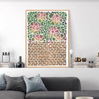 TIAMECH 6 Pcs A4 Reusable Mosaic Graffiti Stencils - Image 2