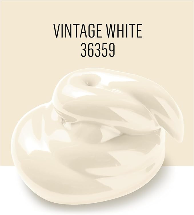 FolkArt Acrylic Craft Paints, Vintage White 16 fl oz Premium Matte Finish Paint - Image 3