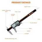 HARDELL Digital Caliper, Rechargeable Calipers - Image 7