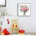 niurenmaoyi Flowers Stamped Cross Stitch Kits - Image 3