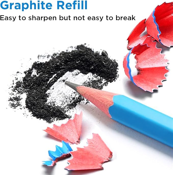 Sketch Pencils for Drawing 2B, Sketching & Doodling | Graphite Pencil for - Image 4
