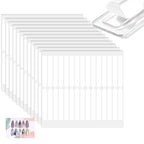 BQAN Double Sided Nail Tape for Press On Nails Display 12 Sheets | 360Pcs Clear by BQAN