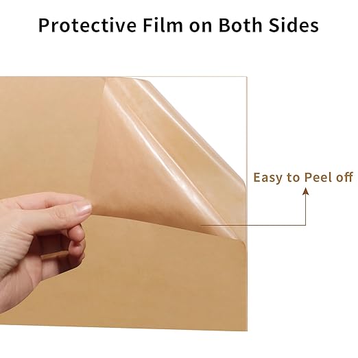 12 x 24 inch Clear Acrylic Sheets 1/8 inch Thick - Image 3