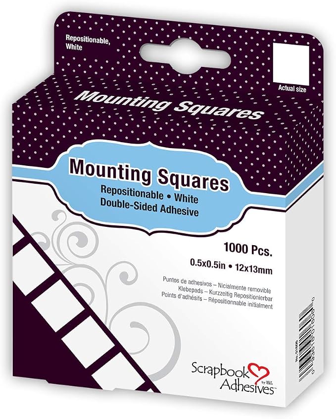 Scrapbook Adhesives by 3L Repositionable Mounting Squares by 3LConsumerProductsAS