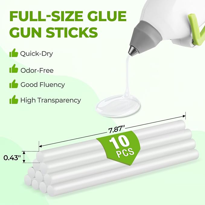 WORKPRO Hot Glue Gun Full Size - Image 2