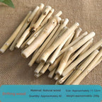 Natural Driftwood Pieces, Unfinished Wooden Sticks - Image 2