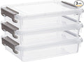 Citylife 3 PCS Plastic Storage Bins by Anywish