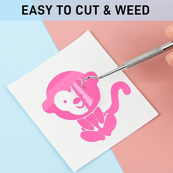 IModeur Glossy Pink Permanent Vinyl - Image 4