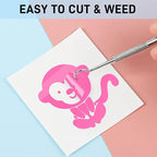 IModeur Glossy Pink Permanent Vinyl - Image 4