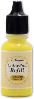 Jacquard ColorPad .5 oz Stamp Pad Pigment Ink Refill by Jacquard