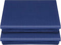 Lirex 2-Pack Full Size Flat Sheet Set, Ultra-Soft Brushed 1800 Microfiber by Lirex