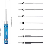 Hobbypark 11 in 1 Professional Multi RC Tools Kits Box Set Hex Driver Allen - Image 2