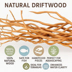 Azil Natural Aquarium Driftwood Root – Driftwood - Image 6