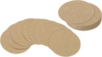 PATIKIL 2inch Circle Card Stock, Kraft Color by PATIKIL