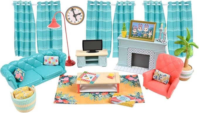 Honey Bee Acres Cozy Living Room Décor – 28 Pieces Accessory Set | Colorful by SUNNYDAYSENTERTAINMENT