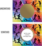 My Scratch Offs Sports Design DIY Scratch Off Cards, 3 x 4 inches, 20 Pack - Image 4