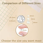 DUQGUHO Pearl Beads for Crafts Fake Pearls - Image 3