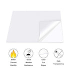 2 Pieces 8" x 12" Clear Acrylic Sheet Cast Plexiglass 1/8”Thick Plexiglass - Image 5